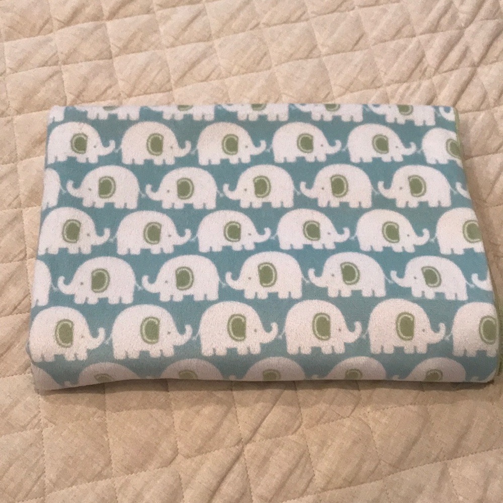 Carter’s elephant baby blanket